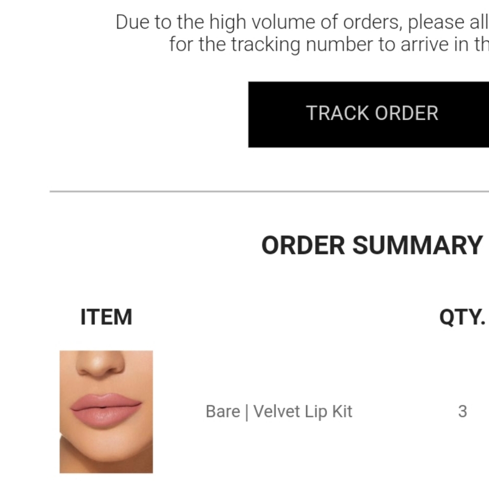 1 Kylie Jenner Bare Velvet Lipstick - Picture 5 of 7